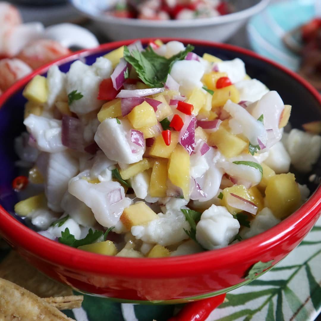 Halibut Ceviche with a Fish Sauce and Lime Dressing - Mary&amp;#39;s Happy Belly